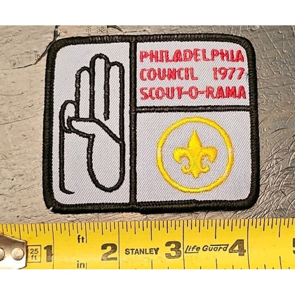Vintage 1977 PHILADELPHIA COUNCIL Boy Scout-O-Rama PATCH BSA PA Scouts Camp